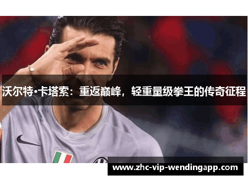 沃尔特·卡塔索：重返巅峰，轻重量级拳王的传奇征程